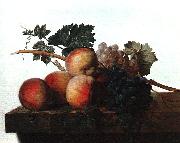 John Johnston Still Life with Fruit fhf oil